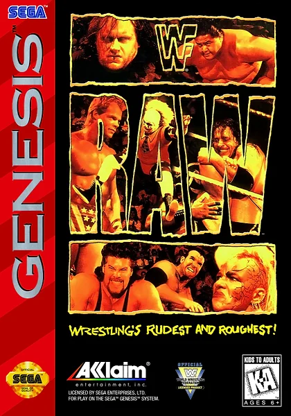 WWF Raw Box Art