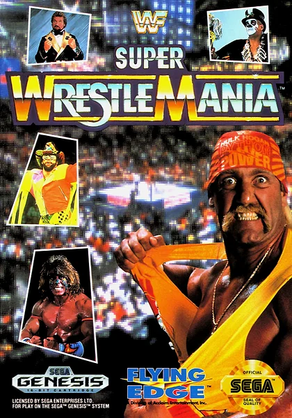 WWF Super WrestleMania Box Art