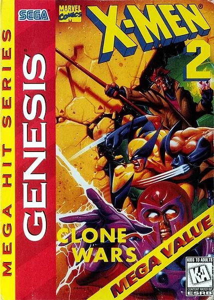 X-Men 2: Clone Wars box art