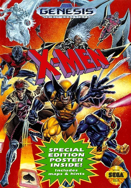 X-Men Box Art