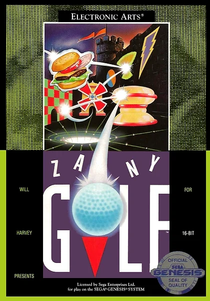 Zany Golf Box Art