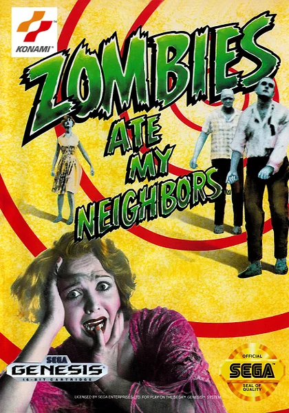 Zombies Ate My Neighbors Box Art