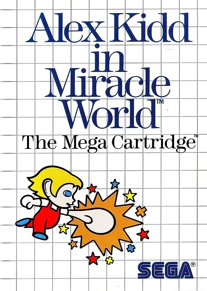 Alex Kidd in Miracle World box art