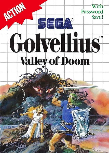 Golvellius: Valley of Doom Box Art