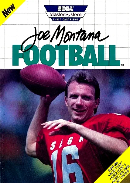 Joe Montana Football Box Art