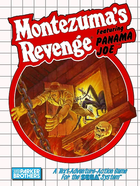 Montezuma's Revenge featuring Panama Joe Box Art
