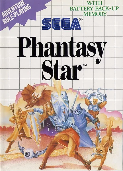 Phantasy Star Box Art