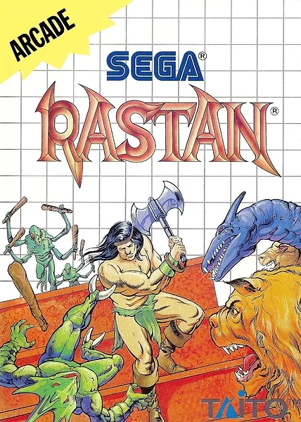 Rastan Box Art