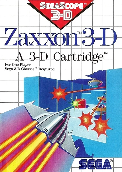 Zaxxon 3-D Box Art