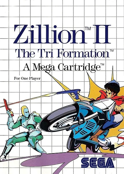 Zillion II: The Tri Formation box art