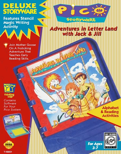 Adventures in Letter Land with Jack & Jill box art