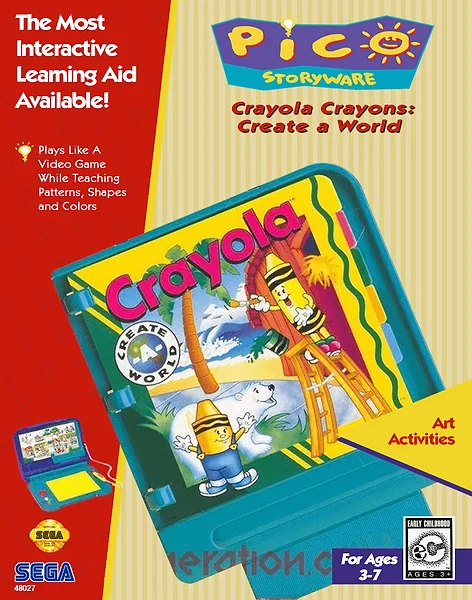 Crayola Crayons: Create a World box art