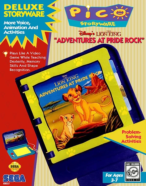 Disney's The Lion King: Adventures at Pride Rock box art