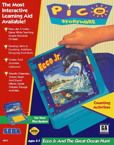 Ecco Jr. and the Great Ocean Hunt Box Art