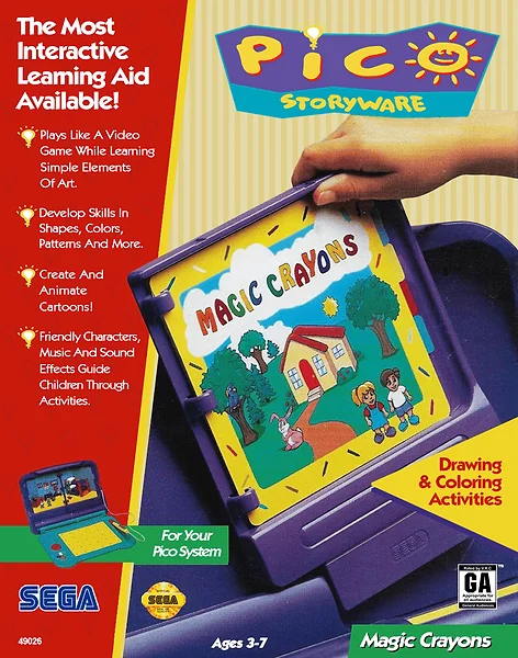 Magic Crayons Box Art