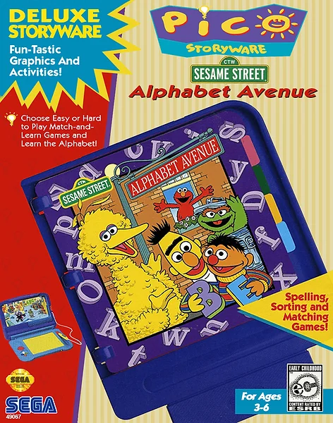Sesame Street: Alphabet Avenue Box Art
