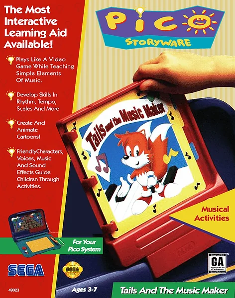 Tails and the Music Maker Box Art