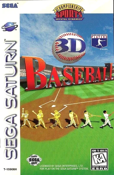 3D Baseball box art