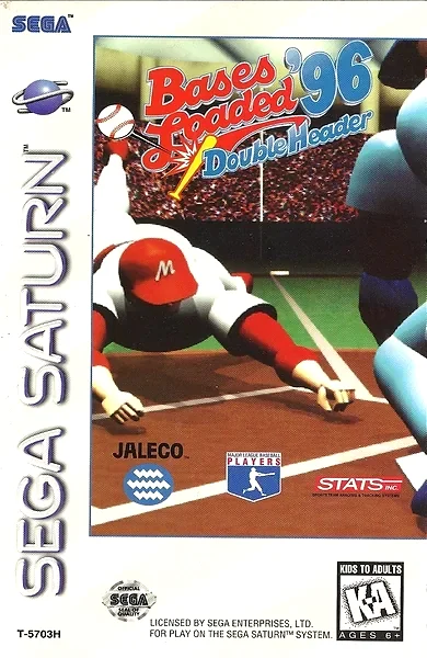 Bases Loaded '96: Double Header box art