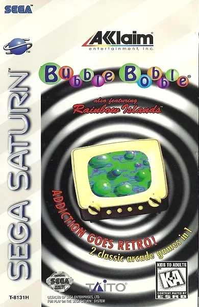 Bubble Bobble Featuring Rainbow Islands box art