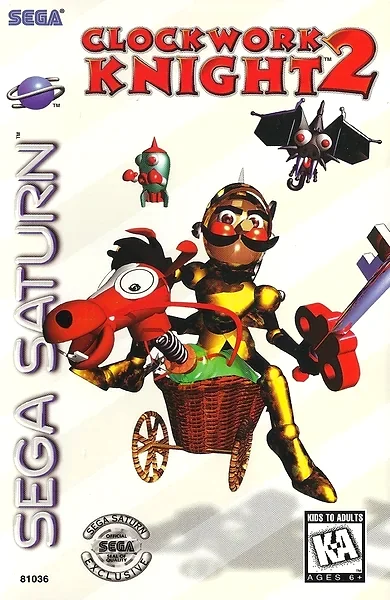 Clockwork Knight 2 Box Art