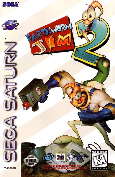 Earthworm Jim 2 box art