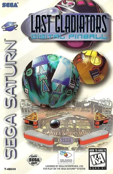 Last Gladiators: Digital Pinball - Ver 9.7 box art
