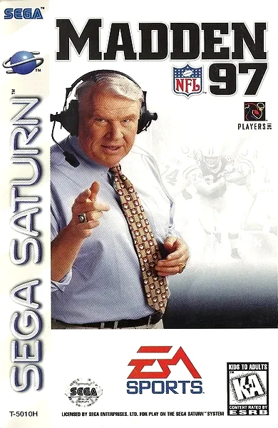 Madden NFL 97 box art