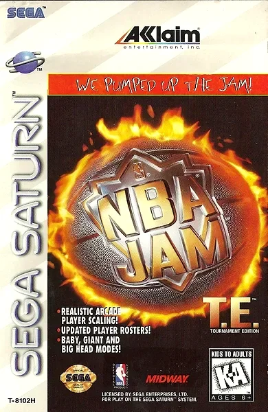 NBA Jam Tournament Edition Box Art