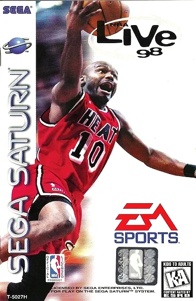 NBA Live 98 box art