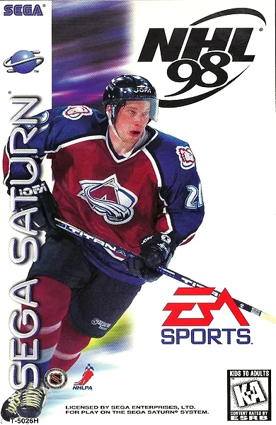 NHL 98 box art