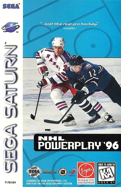 NHL Powerplay 96 box art