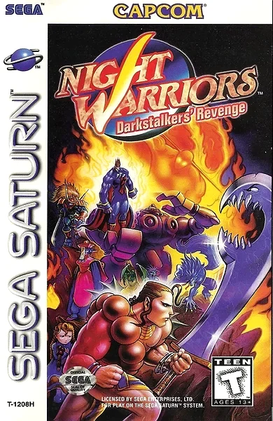Night Warriors: Darkstalkers' Revenge Box Art