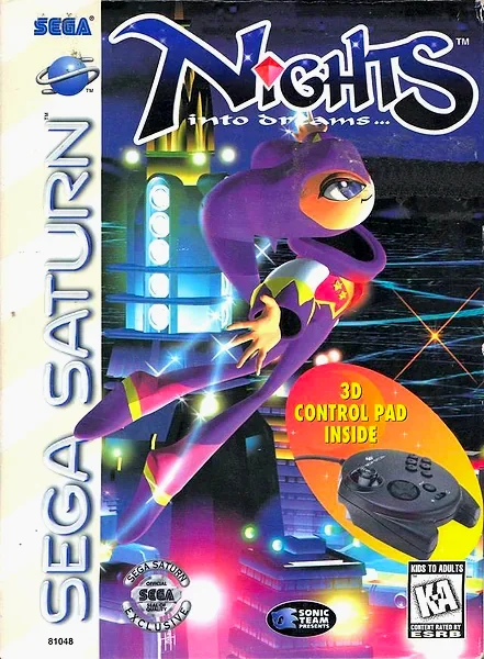 Nights into Dreams... box art