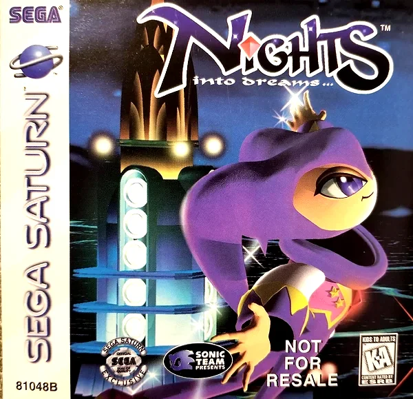 Nights into Dreams... box art
