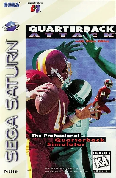 Quarterback Attack with Mike Ditka Box Art