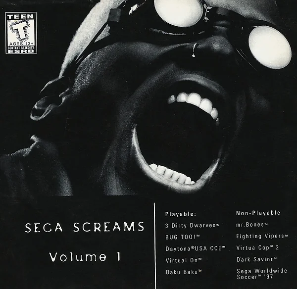 Sega Screams: Volume 1 Box Art