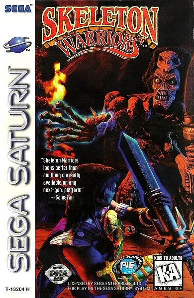 Skeleton Warriors Box Art