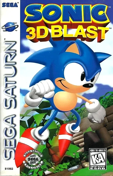 Sonic 3D Blast Box Art