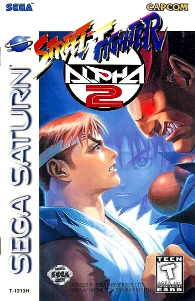 Street Fighter Alpha 2 box art
