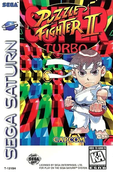 Super Puzzle Fighter II Turbo Box Art