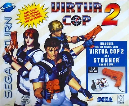Virtua Cop 2 box art
