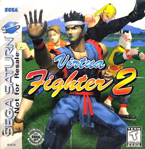 Virtua Fighter 2 box art