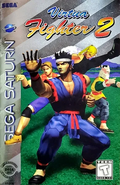 Virtua Fighter 2 Box Art