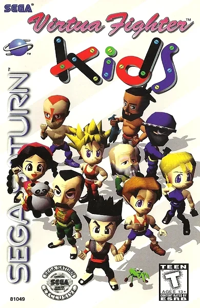Virtua Fighter Kids box art