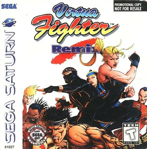 Virtua Fighter Remix box art