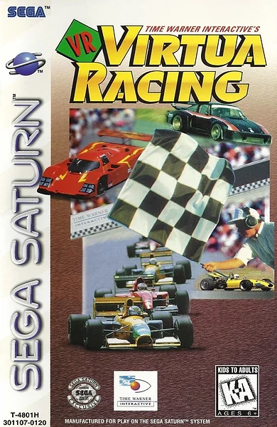 Virtua Racing Box Art