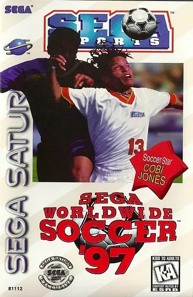 Sega Worldwide Soccer '97 Box Art