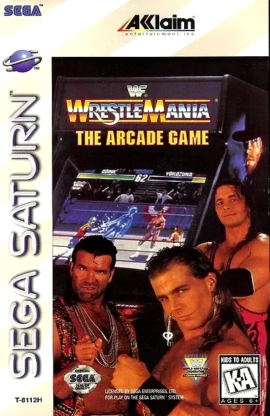 WWF WrestleMania: The Arcade Game box art