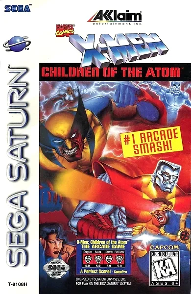 X-Men: Children of the Atom Box Art